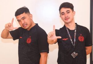 Putra Siregar dan artis Rico Valentino