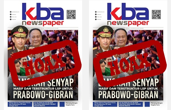 KBA News Dicatut di Buletin Digital untuk Sudutkan Kapolri